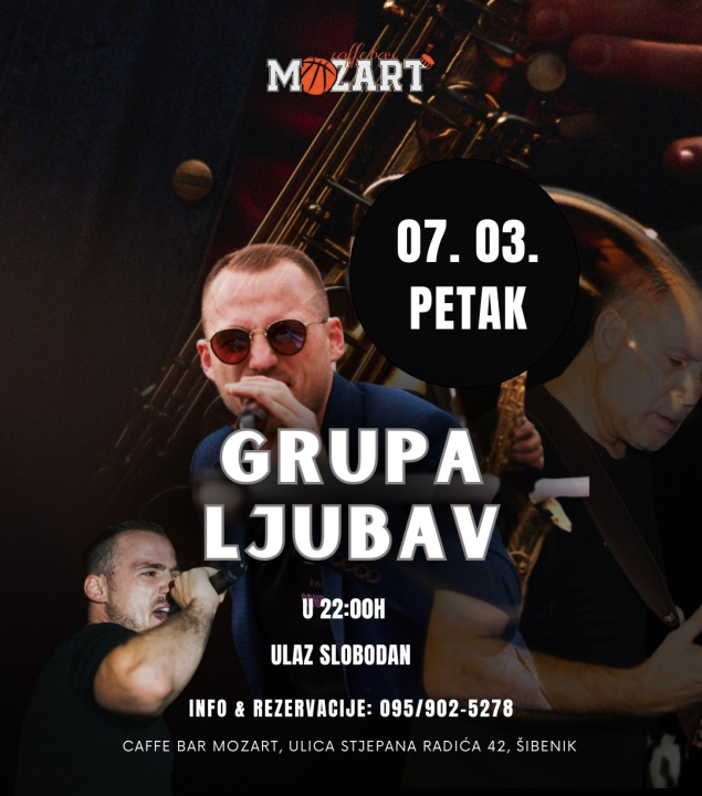 FOTO Caffe Bar Mozart i Grupa Ljubav jamče nezaboravan Dan žena!