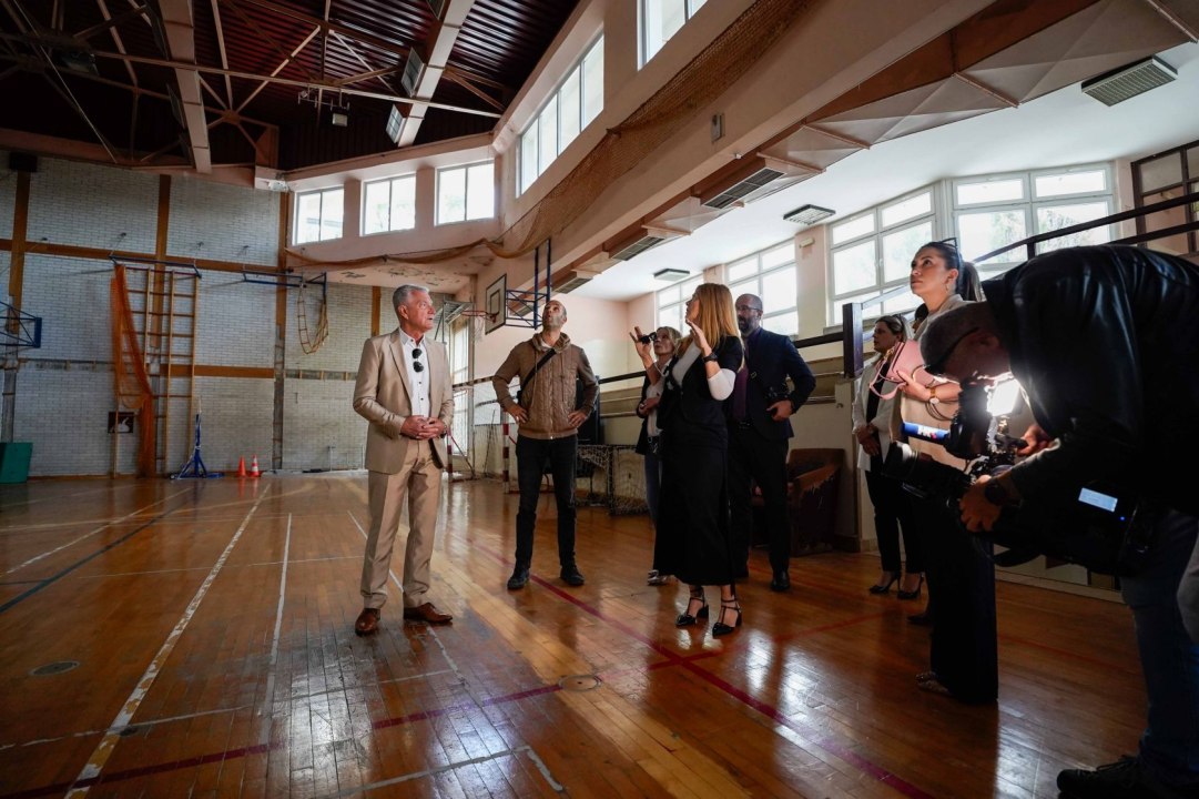 Energetska obnova OŠ Petra Krešimira IV. u punom jeku