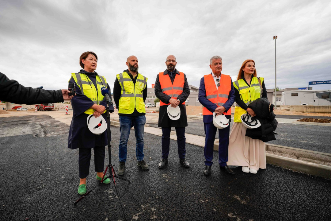 Radovi na čvoru Mandalina napreduju prema planu
