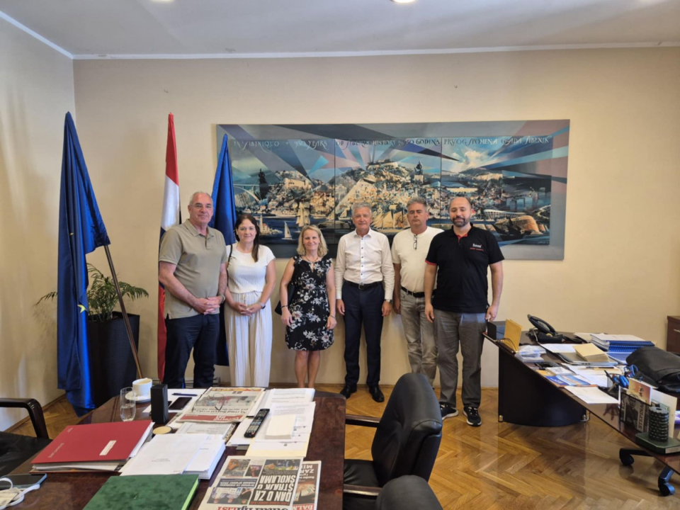 Izaslanstvo Grada Ljubljane u radnom posjetu Šibeniku: Razgovarali o ključnim gradskim projektima