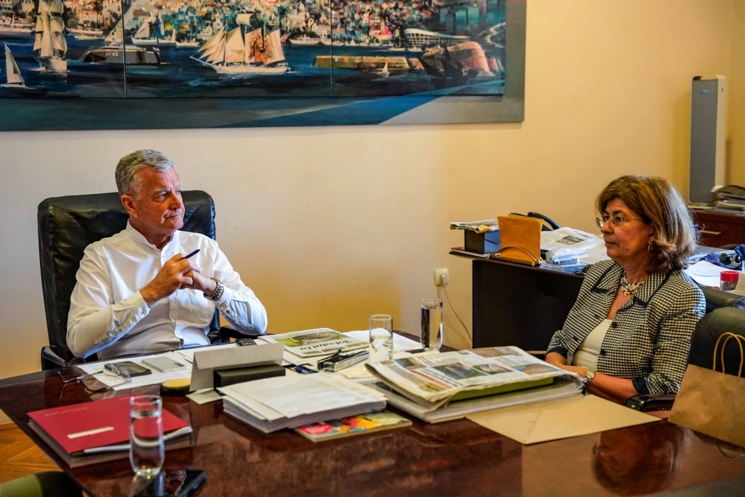 Željko Burić primio veleposlanicu Portugala Mariu Manuel Durão