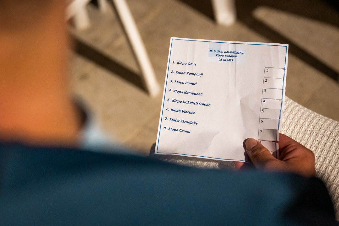 Održan 45. Susret dalmatinskih klapa u Skradinu