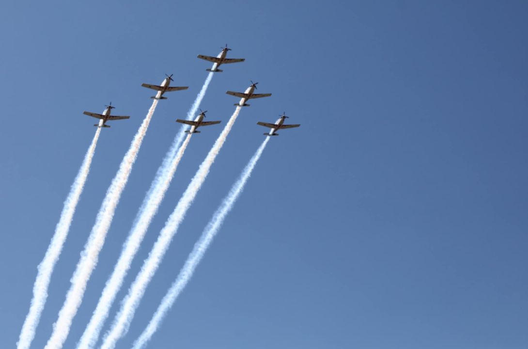 Impresivna 'Krila Oluje' i prelet Rafalea iznad Kninske tvrđave 