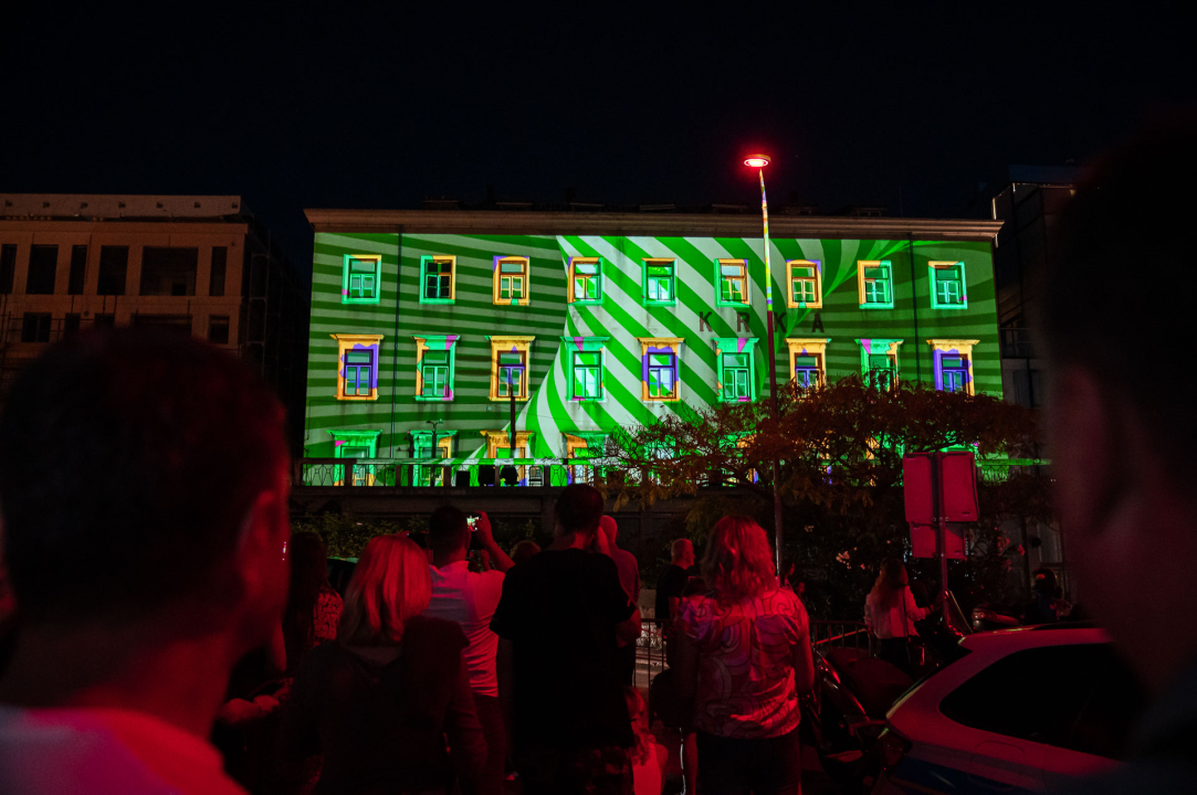 Šibenik impresivnim dron showom obilježio jubilarno izdanje manifestacije Light is life