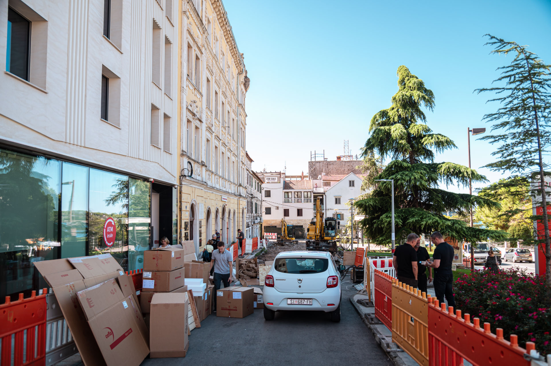 Počeli radovi kod bivšeg kina Tesla: Ulica Vladimira Nazora uskoro dobiva novo ruho