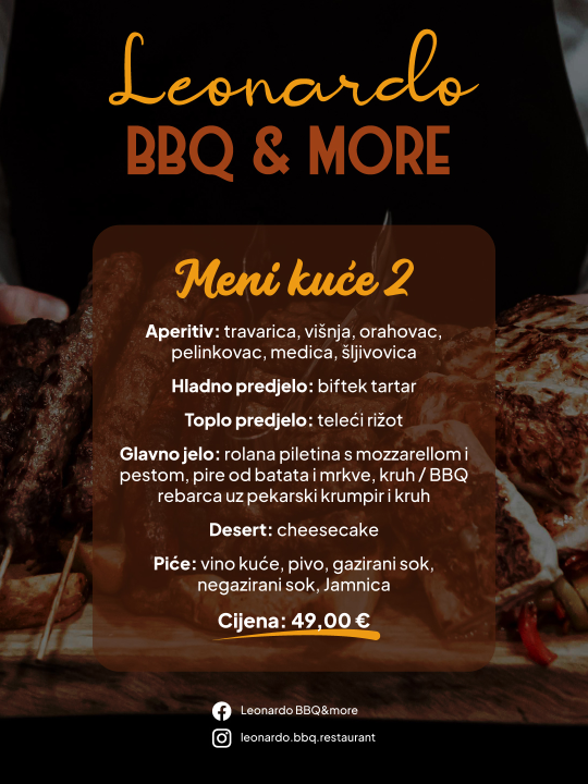 FOTO Leonardo BBQ & More idealno je mjesto za vaš blagdanski domjenak!