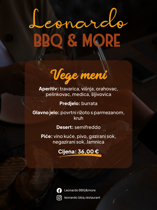 FOTO Leonardo BBQ & More idealno je mjesto za vaš blagdanski domjenak!