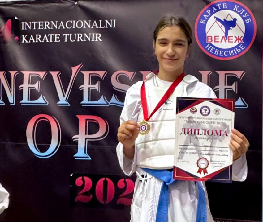 FOTO Karate klub Phoenix uspješan na turniru 'Nevesinje Open 2025.', za kraj godine