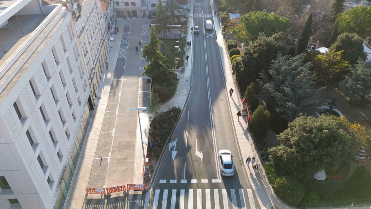 Radovi u Ulici Vladimira Nazora gotovi