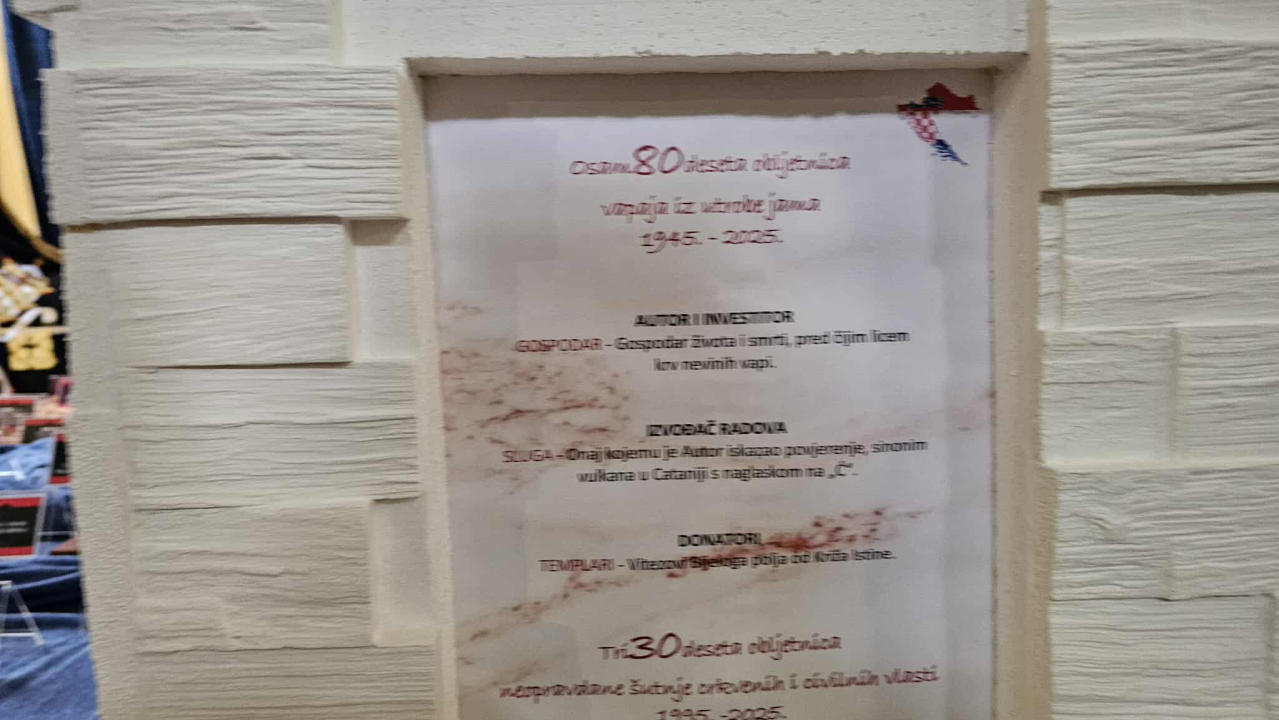 FOTO Jaslice u Gospi van Grada u znaku omiljene teme Hrvata – ustaša i partizana