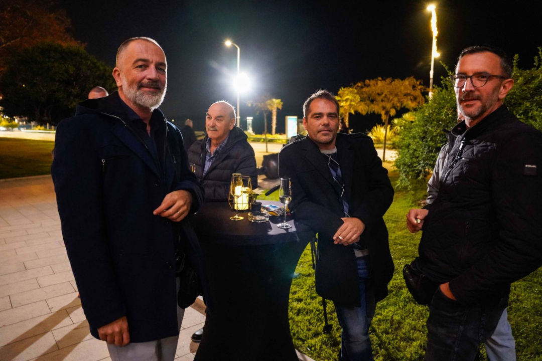 Andrej Plenković iznenada stigao u Šibenik na božićno-novogodišnji prijam Burića i Rakića