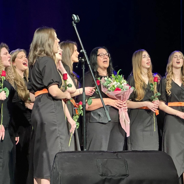 Koncert klape Gimnazijalke u šibenskom kazalištu