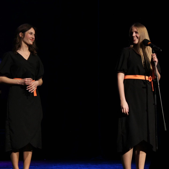 Koncert klape Gimnazijalke u šibenskom kazalištu