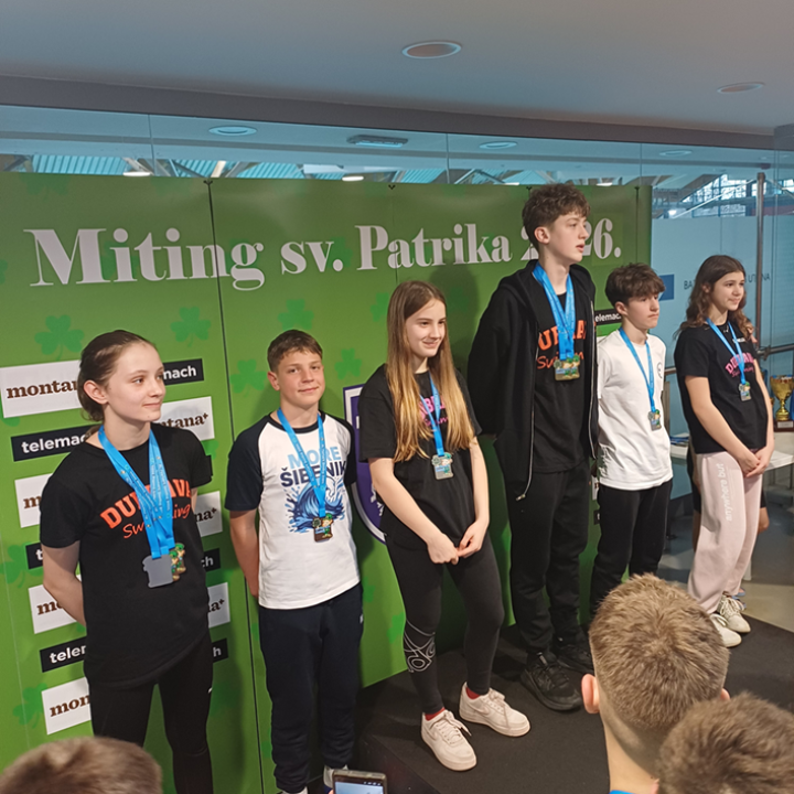 FOTO Dvije medalje za plivače Mora na mitingu 'Sveti Patrik'