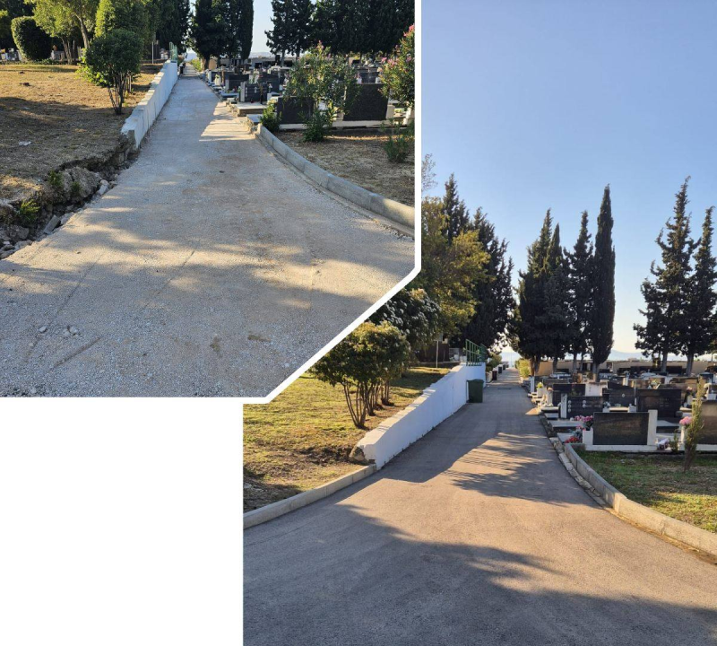 FOTO Čempresi: 'Fotografije govore više od riječi, tu smo u trajnom služenju vječnom domu naših pokojnika'