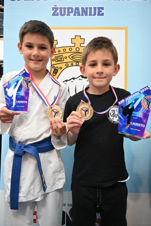 Karate klub 'Okit Vodice' najbolji na Kupu Jadrana u Splitu