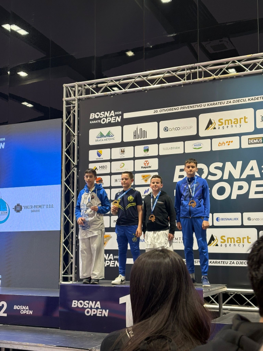 FOTO Karataši Phoenixa uzeli šest medalja na međunarodnom turniru u Sarajevu