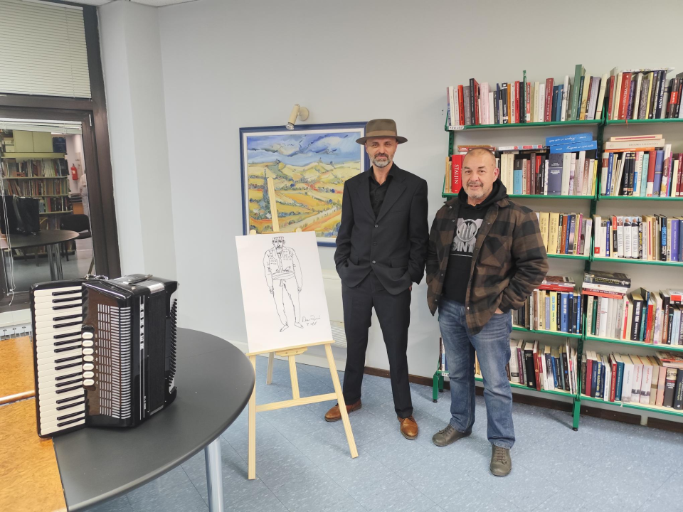 Damir Karakaš u Drnišu predstavio svoj novi roman