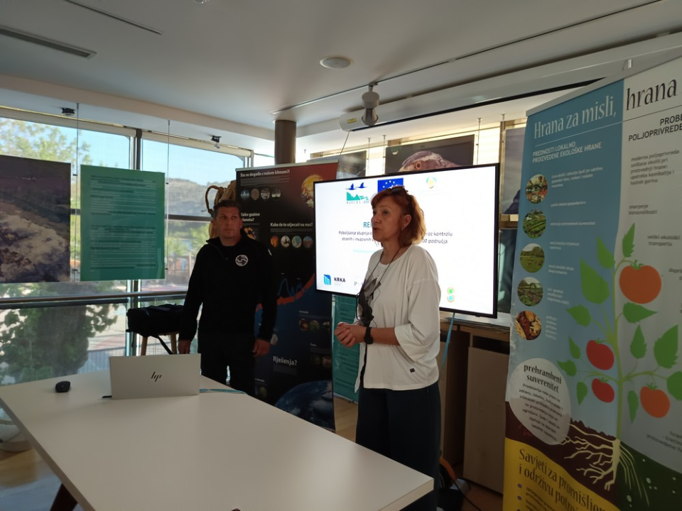 Provedena akcija izlova strane i invazivne ribe s područja Nacionalnog parka Krka