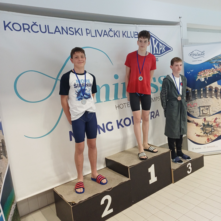FOTO Plivačima Mora sedam medalja na mitingu 'Korkyra', Niko Koloper najuspješniji u najmlađoj kategoriji