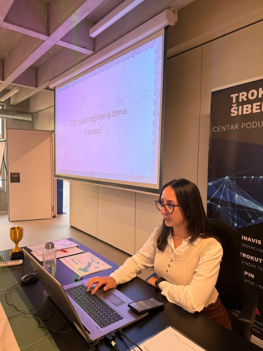 Završna aktivnost projekta 'Alla scoperta delle città italiane' održana u šibenskom Trokutu