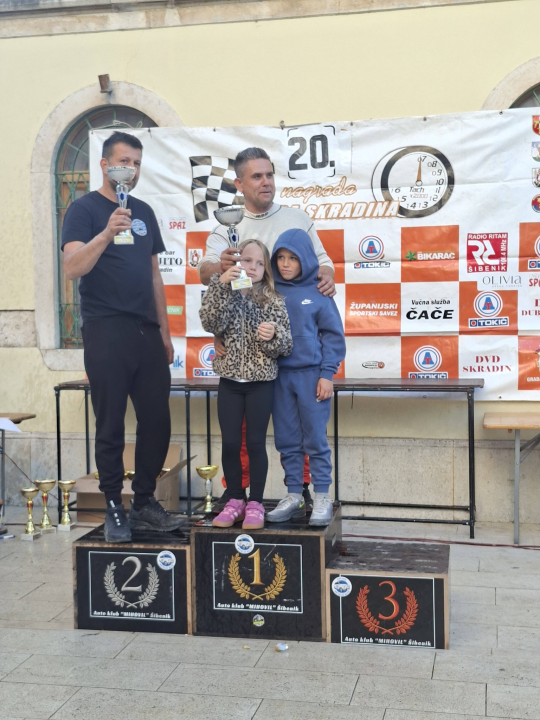 FOTO Vozači AKK Rogoznice uspješni na 'Nagradi Skradina', sa 11 različitih postolja