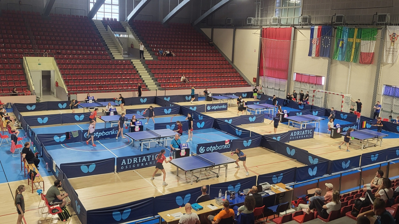 FOTO Stolnotenisačice Šibenika na pulskom memorijalu do dvije bronce