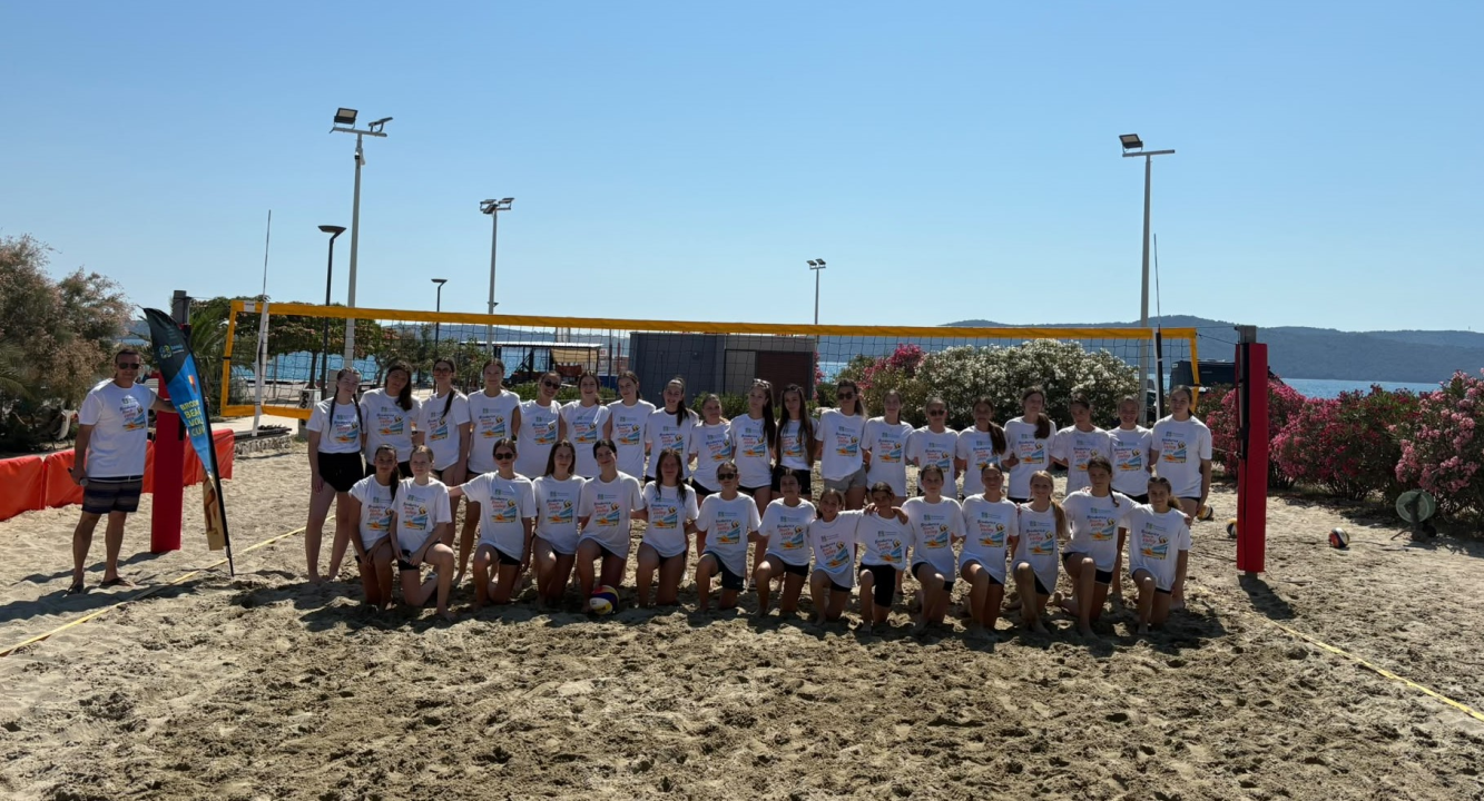 FOTO Rezalište poprište prvog turnira Brodarica Beach Volley