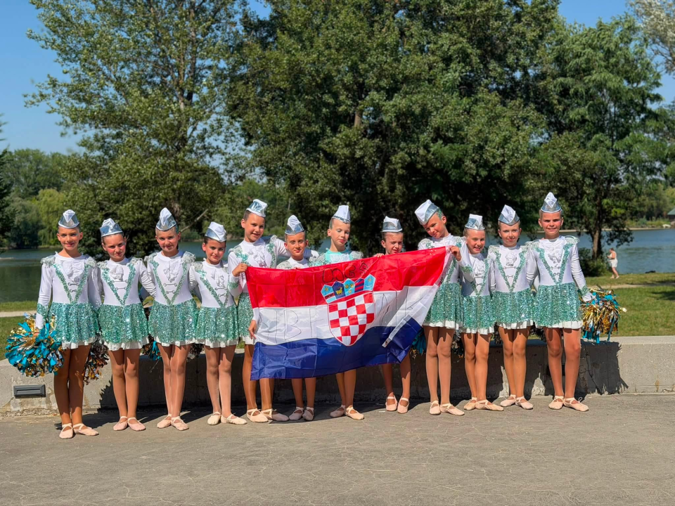 FOTO Šibenske mažoretkinje nastupile na Europskom prvenstvu