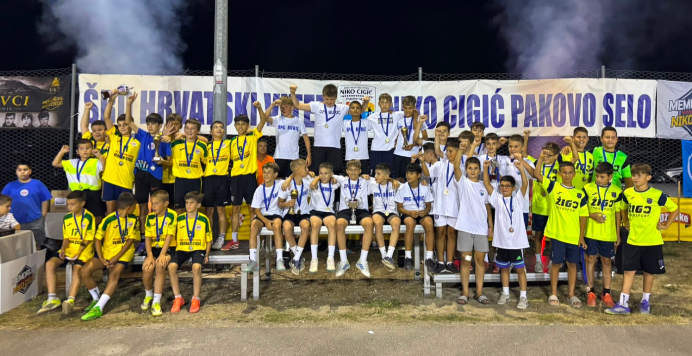 FOTO Goriš najbolji na turniru u Pakovu Selu, kod djece prvak OPG Burić