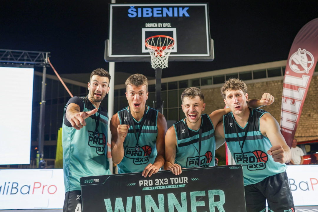 FOTO Šibenčanke Blaće, Friganović, Gaćina i Klarić nastupile na 'Pro 3x3 Touru'