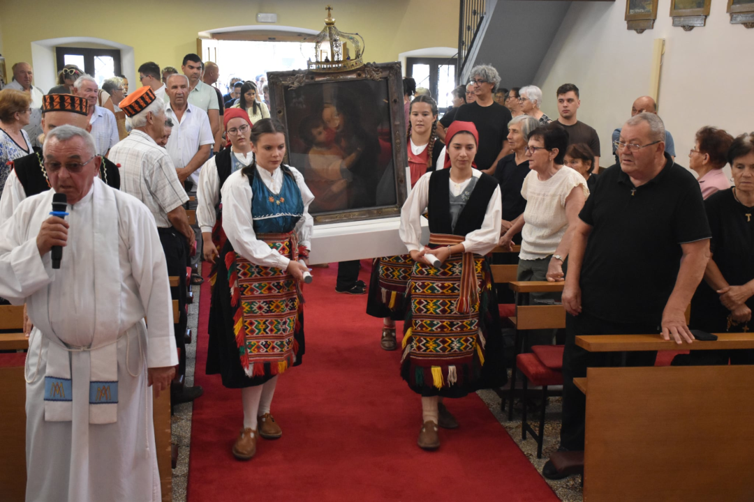Svetkovina Velike Gospe proslavljena u crkvi Marijina Uznesenja u Mirloviću