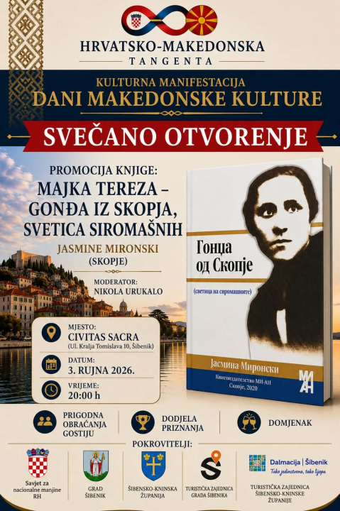 Burić primio sudionike Dana makedonske kuluture u Šibeniku