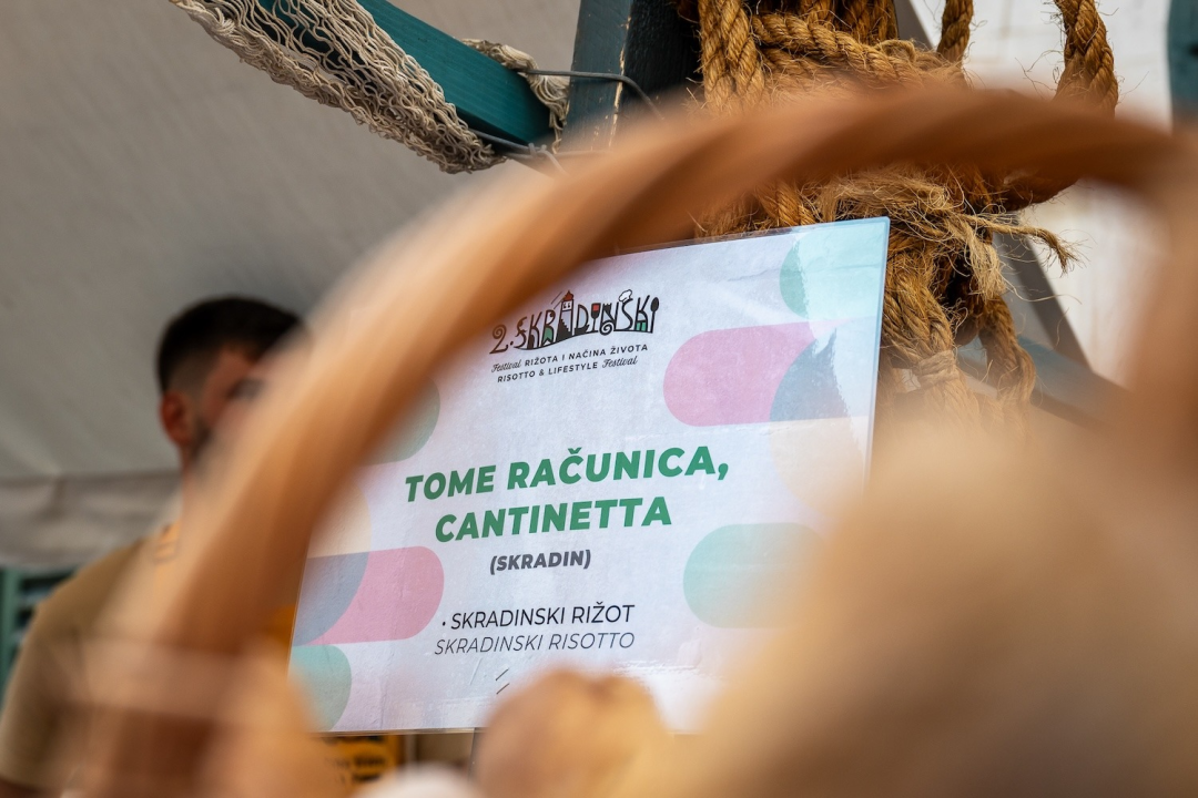 Skradinski festival rižota i načina života okuplja kuhare iz Italije, Litve i Mađarske,  uz posebnu ulogu lokalnih vinara