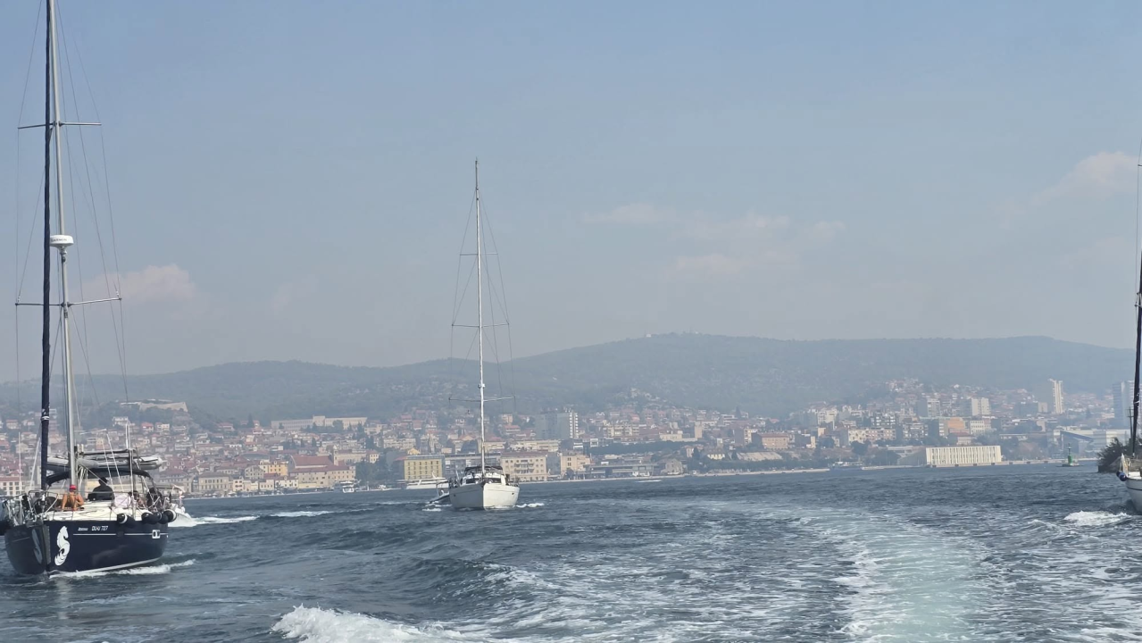 Šibenik pod dimom