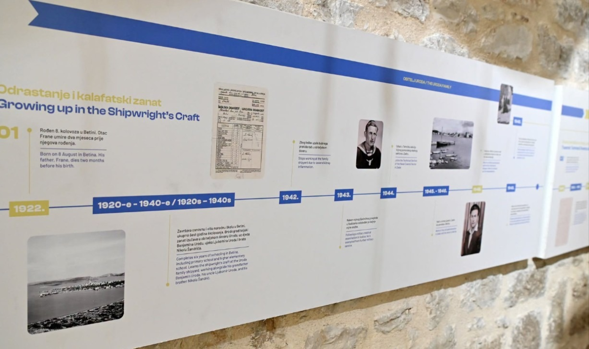 U Betini otvorena izložba o brodograditelju Šimi Šandriću