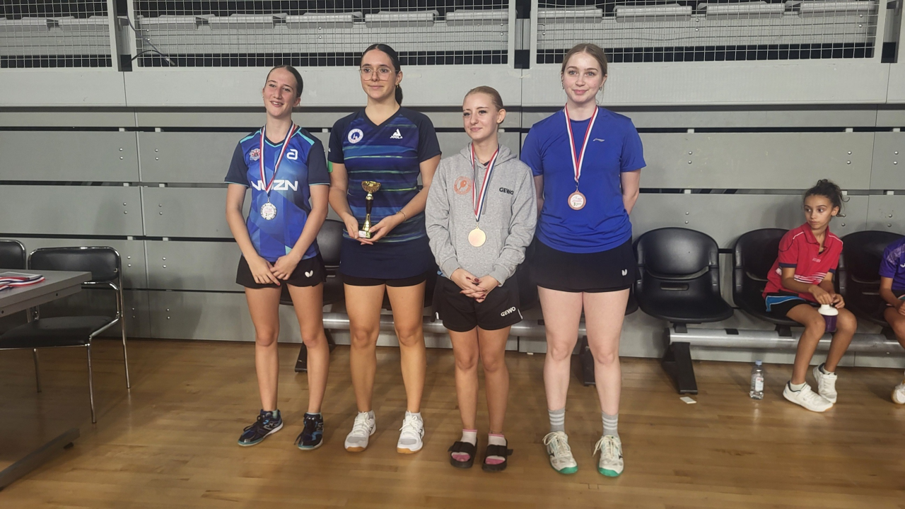 FOTO Odličan početak sezone za stolnotenisačice Šibenika: Dvije medalje za Živković, jedna za Despot