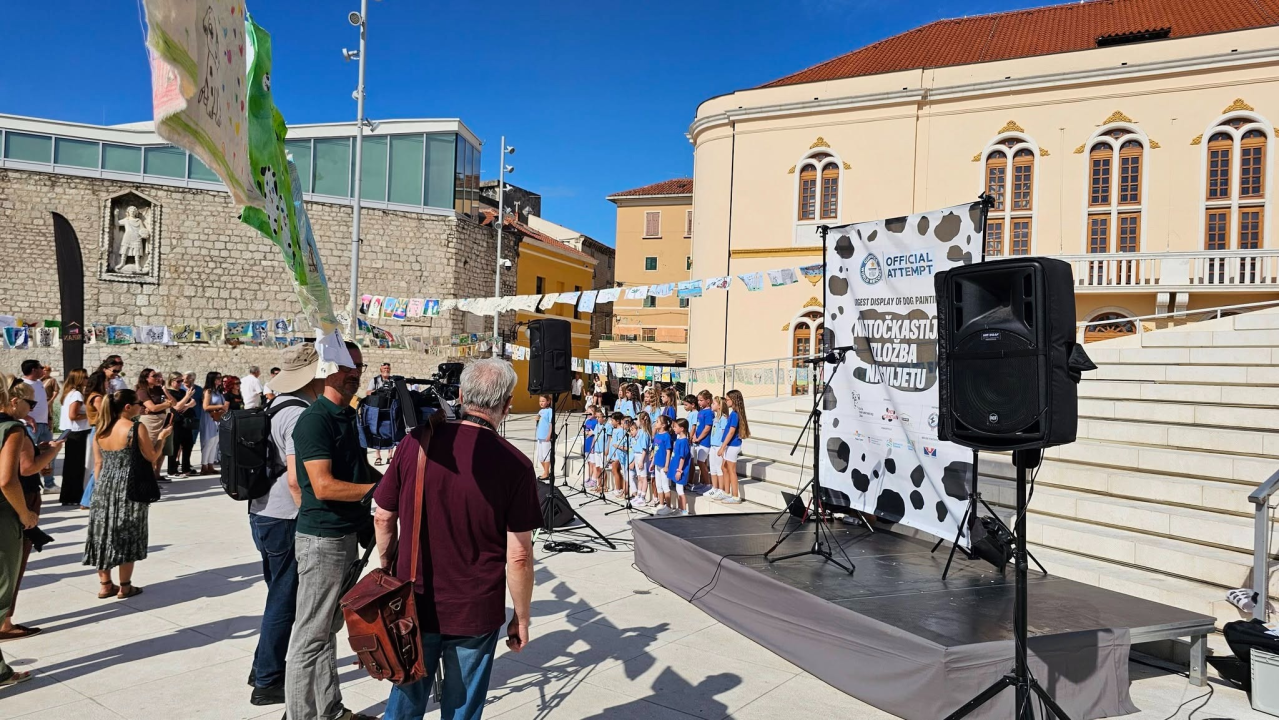 Šibenik danas postao najtočkastiji grad na svijetu i ulovio Guinesssov rekord