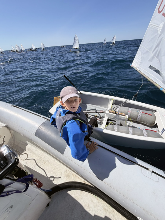 Ivano Gović prvak Hrvatske klasa Optimist