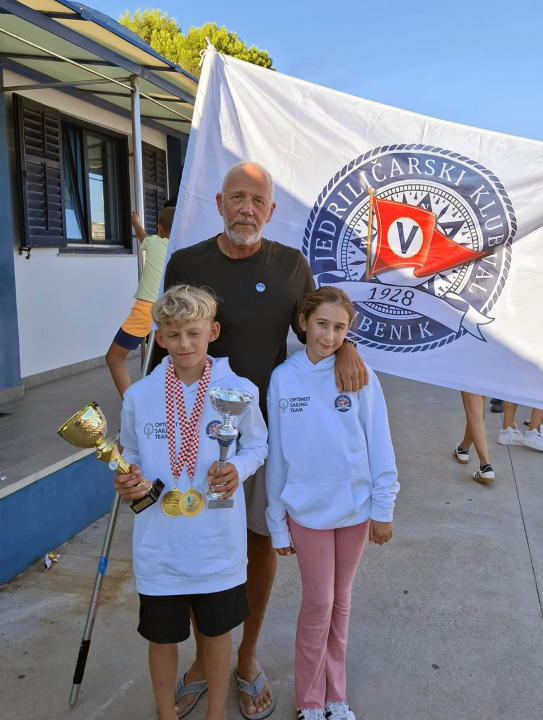 Ivano Gović prvak Hrvatske klasa Optimist
