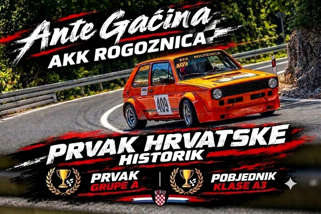FOTO Vozači Rogoznice uspješni na 'Buzetskim danima': Filip Škugor i maksimalni Ante Gaćina prvaci Hrvatske