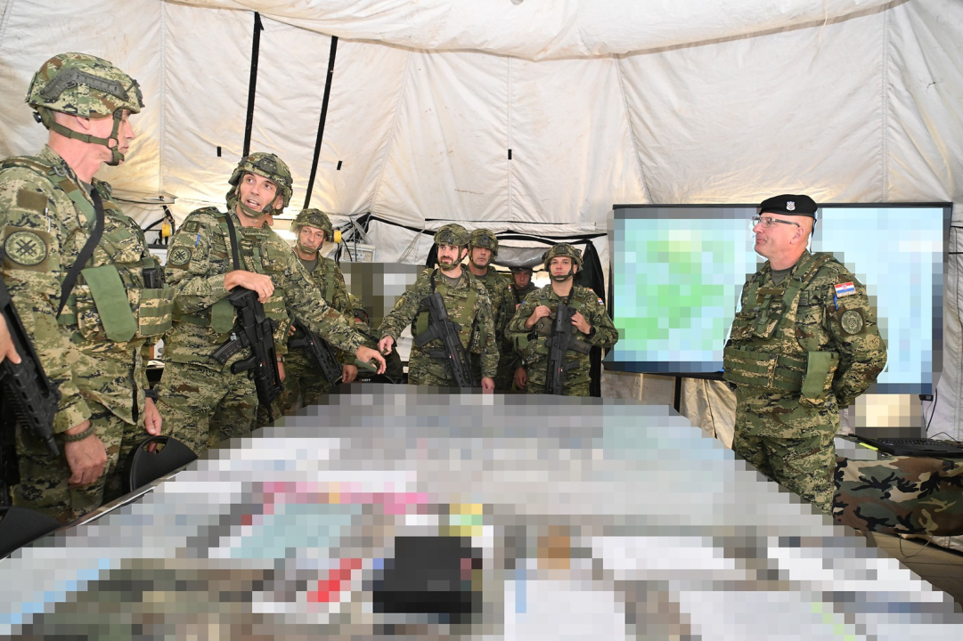 Vojna vježba 'Kritična faza 26' u Kninu