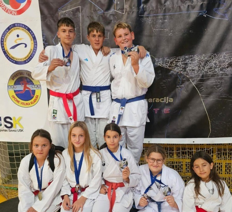 FOTO Karataši Okita osvojili pet medalja na Croatia Openu