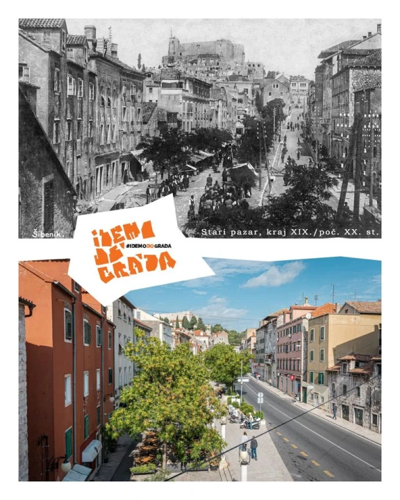 Pogledajte kako su se neka mjesta u centru grada promijenila kroz godine