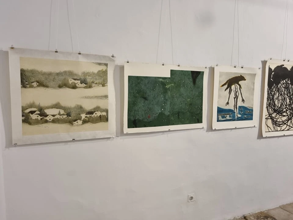 U Galeriji sv. Krševana suvremena japanska tehnika 32 HANGA: 'Ova izložba je jedan most između Šibenika i Tokija'  