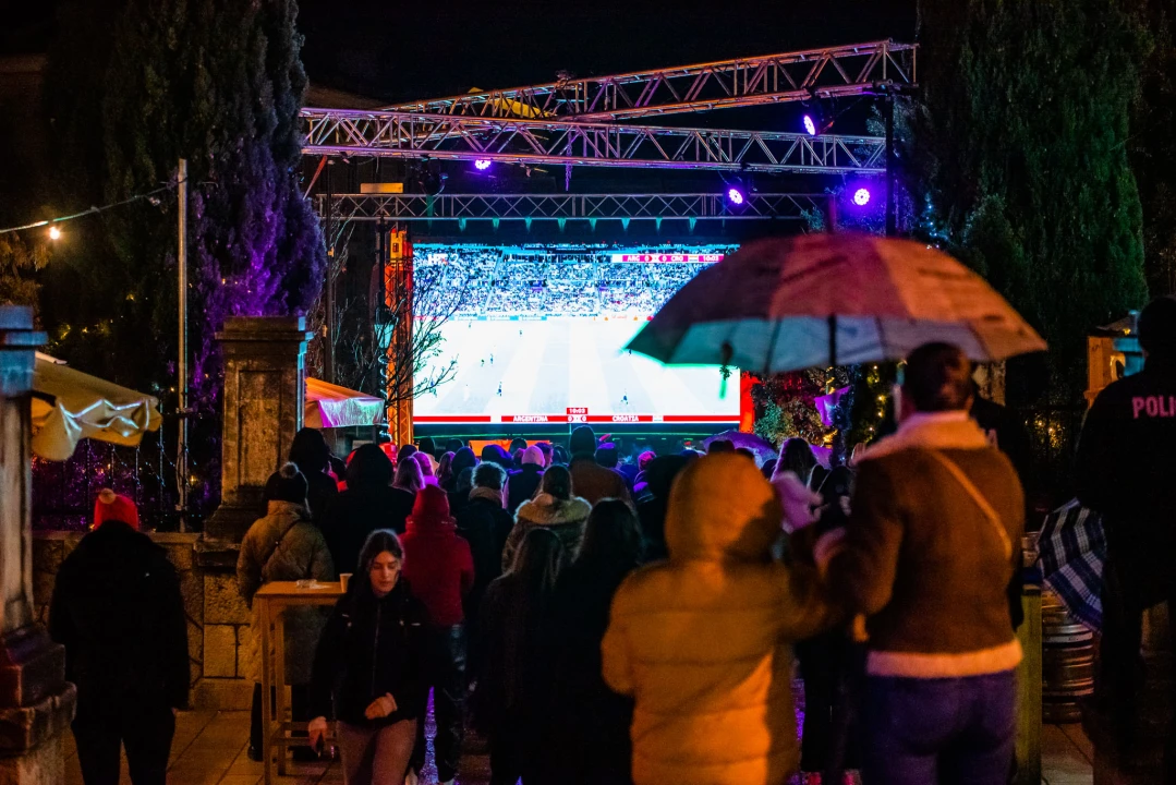 Šibenčani pratili utakmicu u Parkiću: Argentina nanijela Hrvatskoj težak poraz