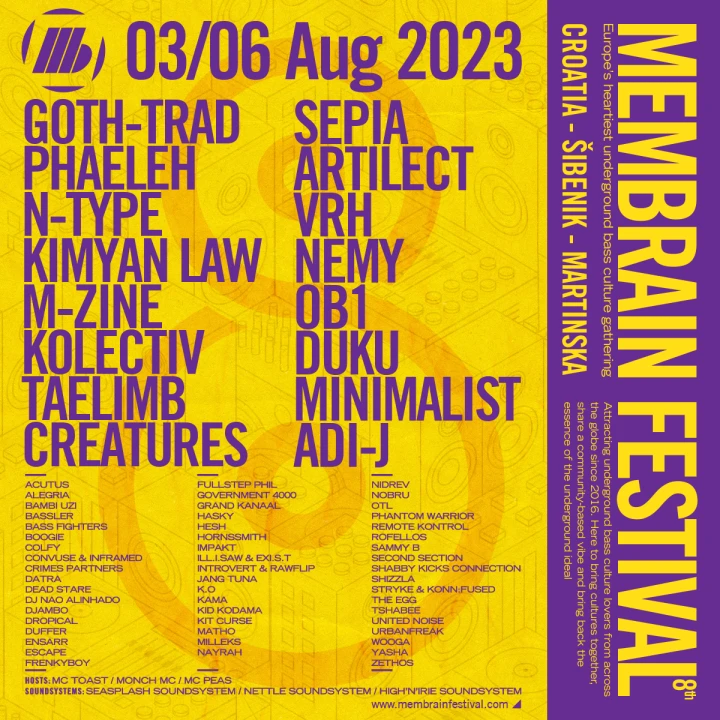 Sutra na Martinskoj počinje Membrain Festival: Do 6. kolovoza izredat će se 70 DJ-eva