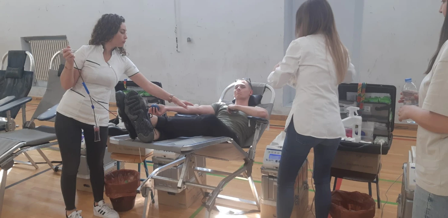 Šibenski maturanti odazvali se akciji darivanja krvi