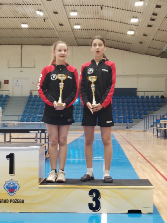 Stolnotenisačice STK Šibenik viceprvakinje Hrvatske