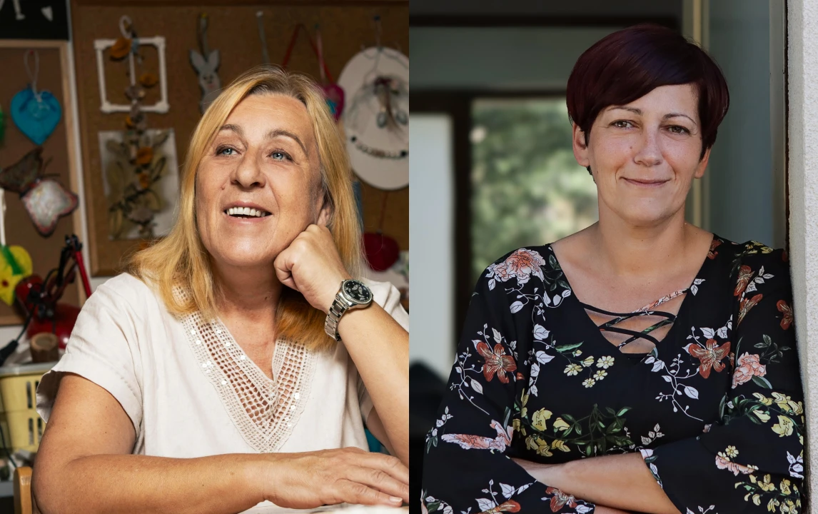 Anamarija i Zorana radom u 'Kamenčićima' promijenile su pogled na svijet: 'Kad vas oni zagrle, nestanu sve brige'